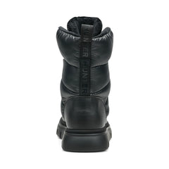 Women's Moon Lug Sole Insulated Waterproof Snow Booties