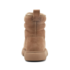 Little Kids Cuddle Lug Sole Insulated Waterproof Snow Booties